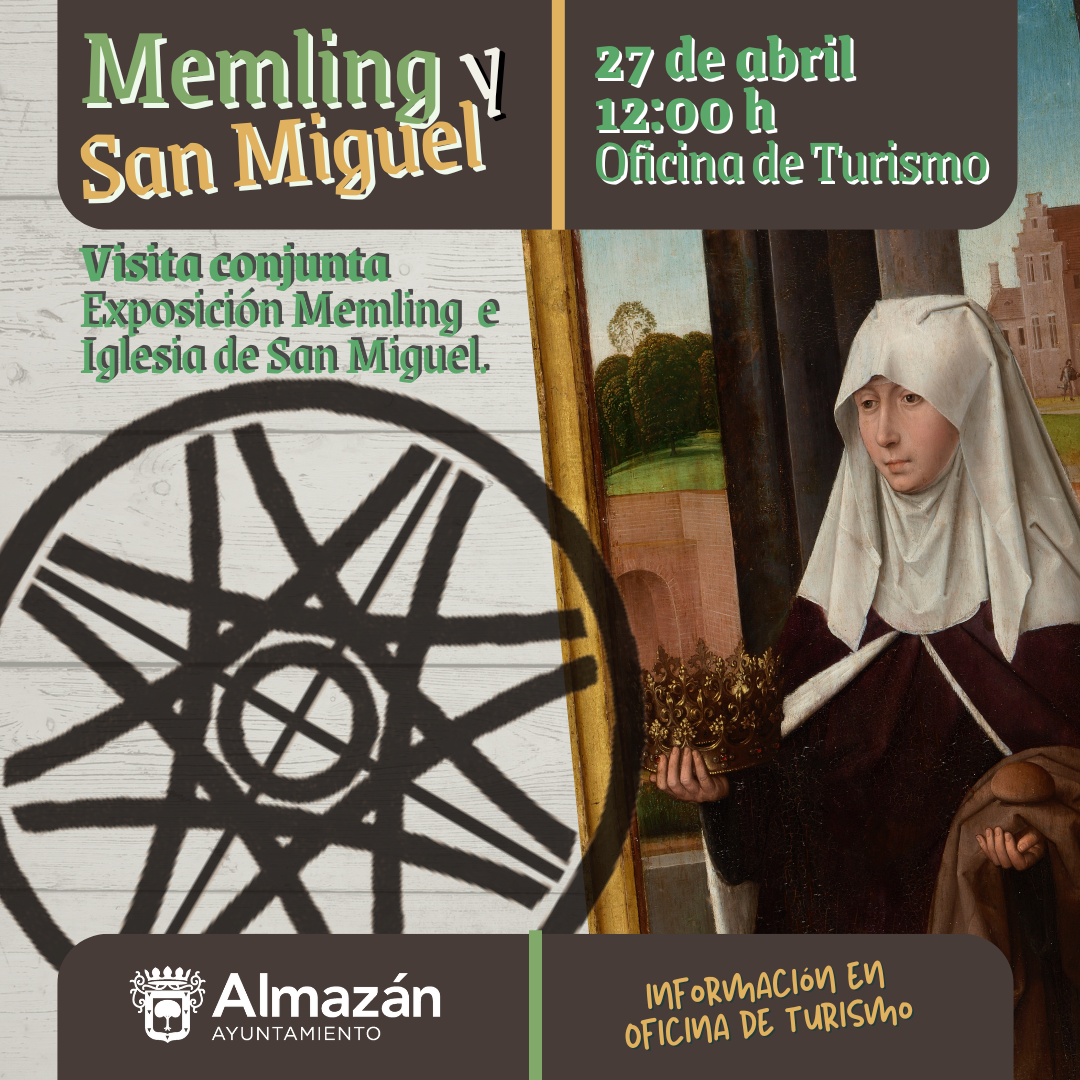 Visita conjunta Tablas Memling y San Miguel de Almazán.