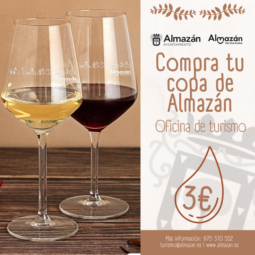 Compra tu copa AlmazánVenViveVuelve