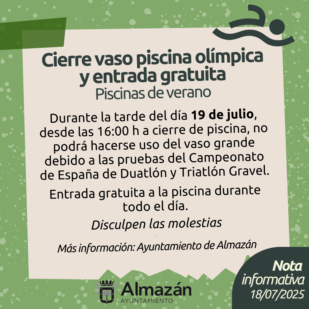 Cierre vaso piscina triatlón