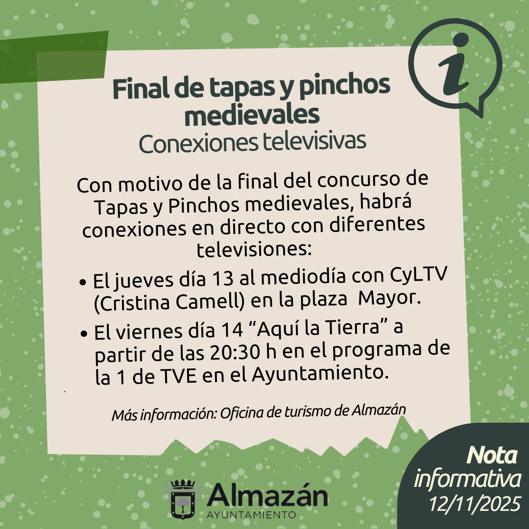 Conexiones tv final de pinchos y tapas medievales