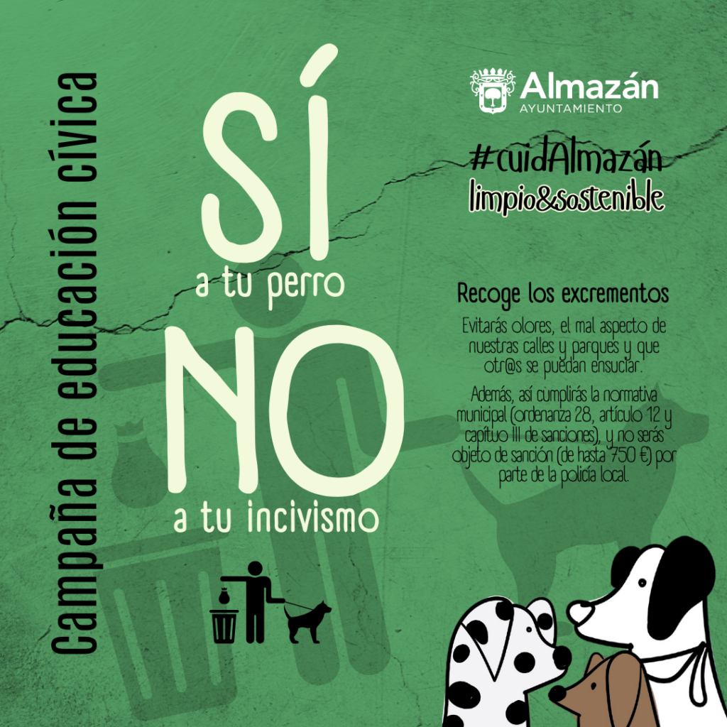 Programa de educación cívica - SÍ A TU PERRO, NO A TU INCIVISMO