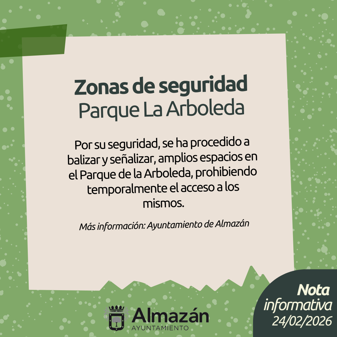 Zona de seguridad Parque de la Arboleda