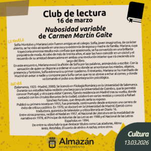 club de lectura Almazán