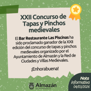 Ganador concurso tapas y pinchos medievales