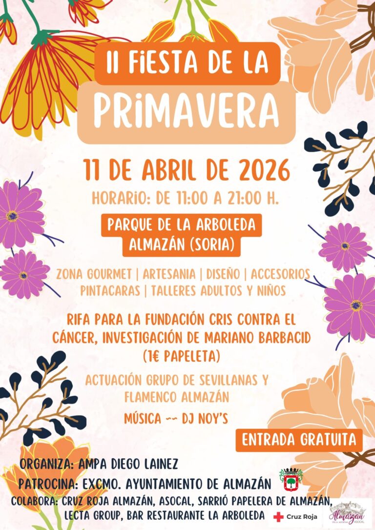 II FIESTA DE LA PRIMAVERA - Ayuntamiento de Almazán