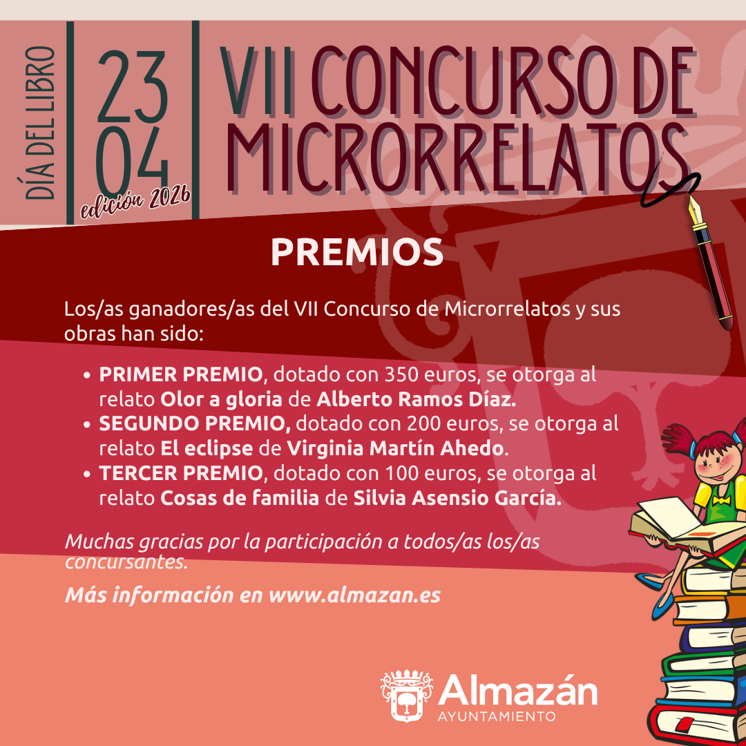 Fallo del VII concurso de microrrelatos de Almazán
