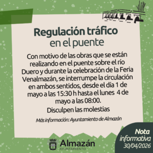 Regulación tráfico puente