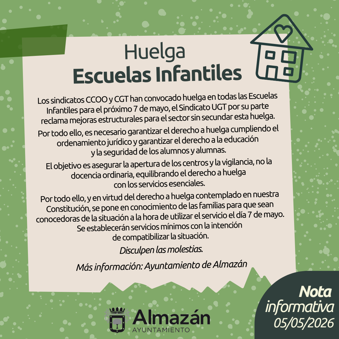 Huelga Escuelas Infantiles