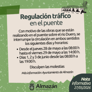 Regulación tráfico por obras.