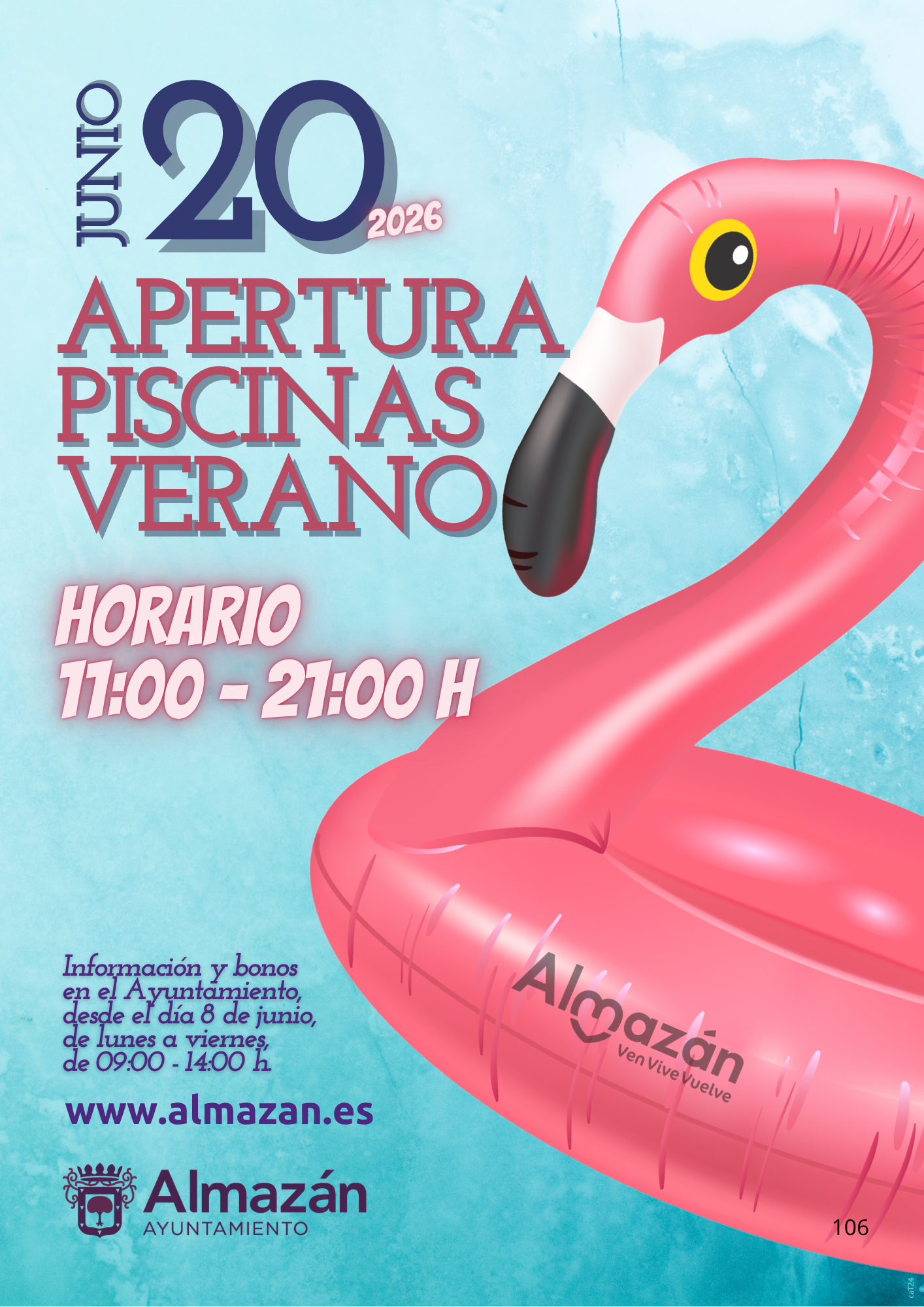 Apertura piscinas de verano
