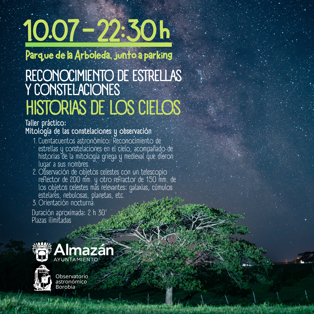 Observación de cuerpos celestes y su mitología.