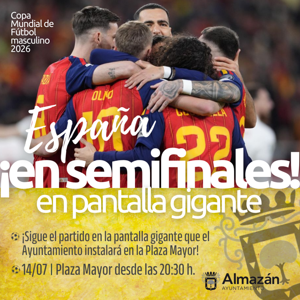 ¡España en semifinales! Copa Mundial de Fútbol 2026.