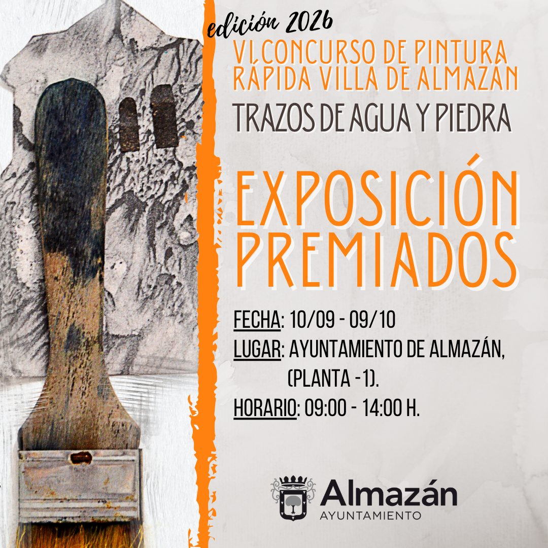 VI Concurso de pintura rápida de Almazán, PREMIADOS.