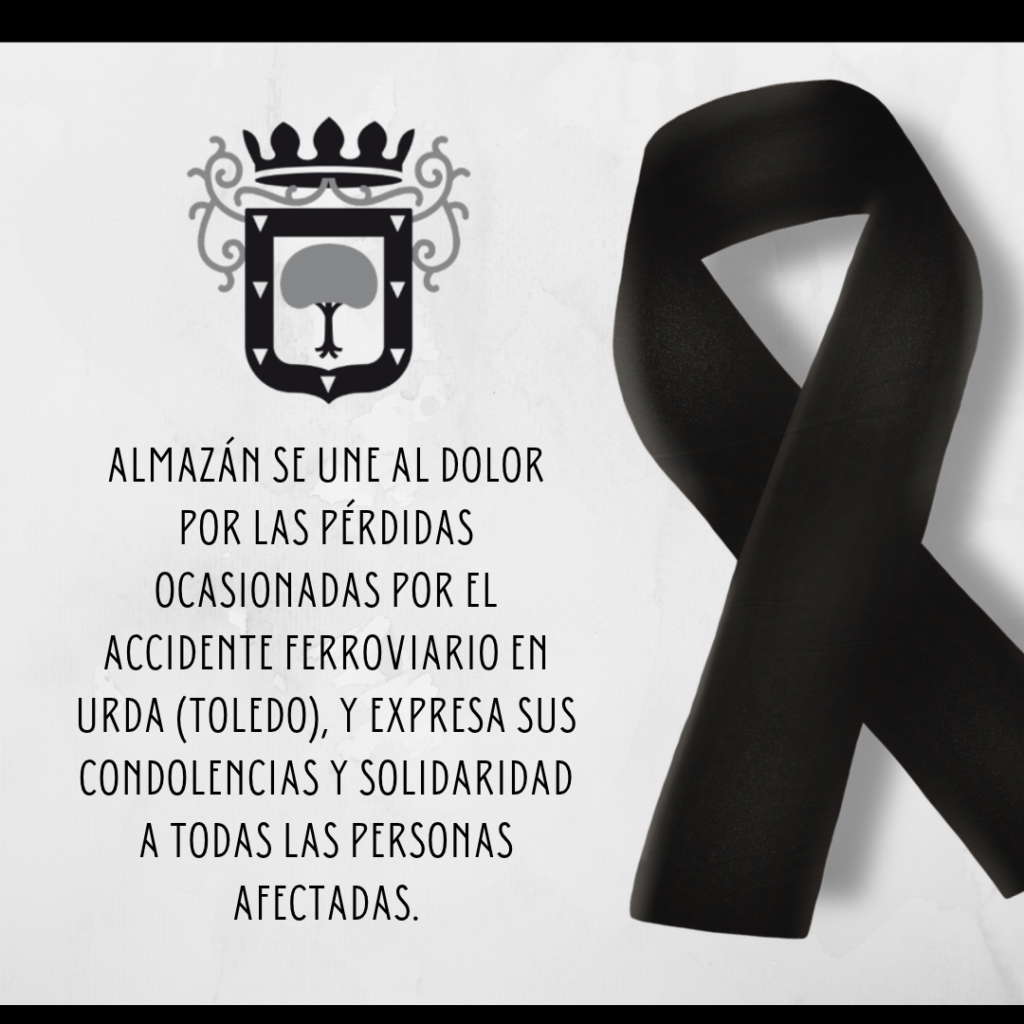 Condolencias accidente ferroviario en Urda.